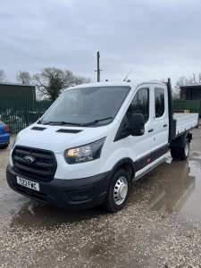 FORD TRANSIT 350 L3 DOUBLE CAB TIPPER (RWD)-image